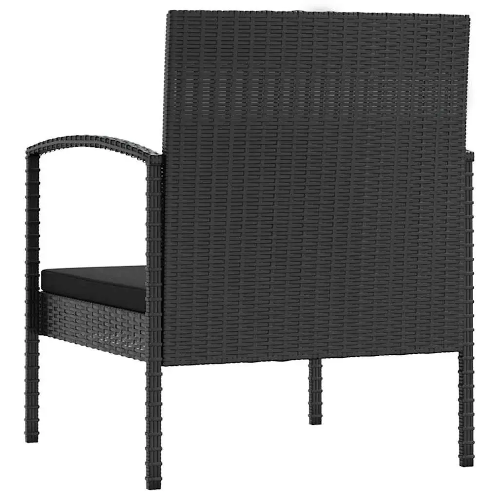 Garden Lounge Set 8 Piece Poly Rattan Outdoor Furniture Patio Sofa with Cushions