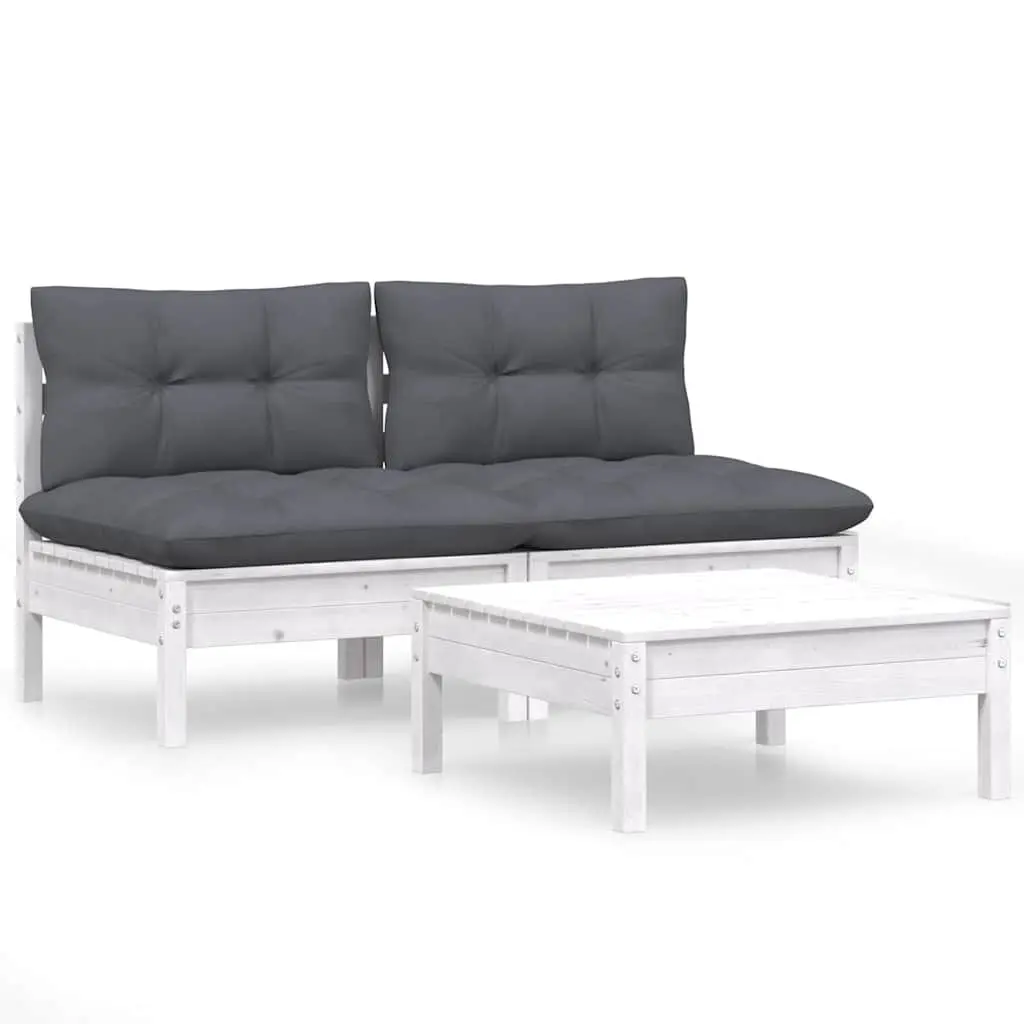 3 Piece Garden Lounge Set