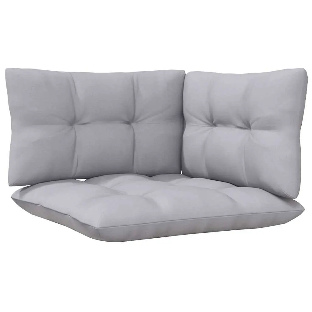 Garden Lounge Set 13 Piece Outdoor Patio Furniture Grey Cushions Modular