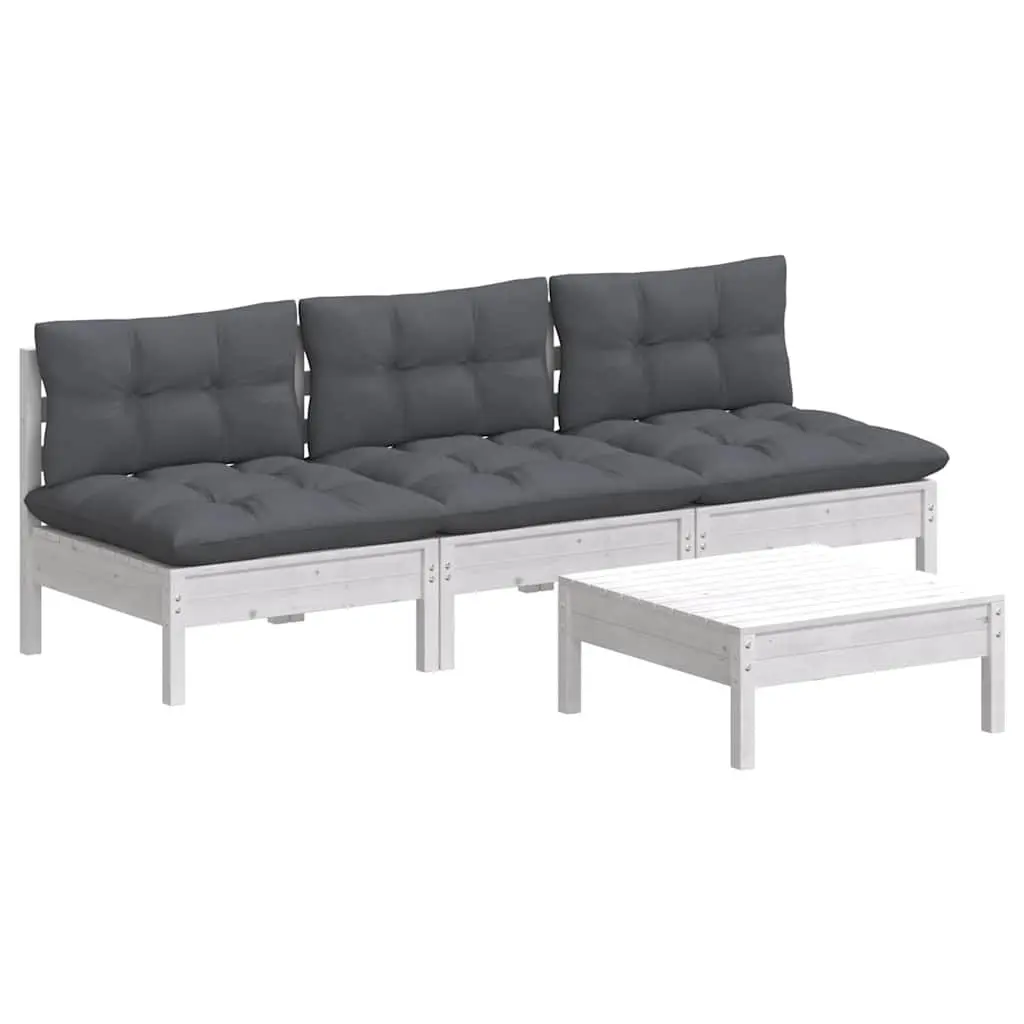 4 Piece Garden Lounge Set