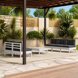 Cozy 6 Piece Lounge Set for Your Patio Space