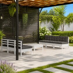 Friendly 7-Piece Garden Lounge Set with Custom Configurations