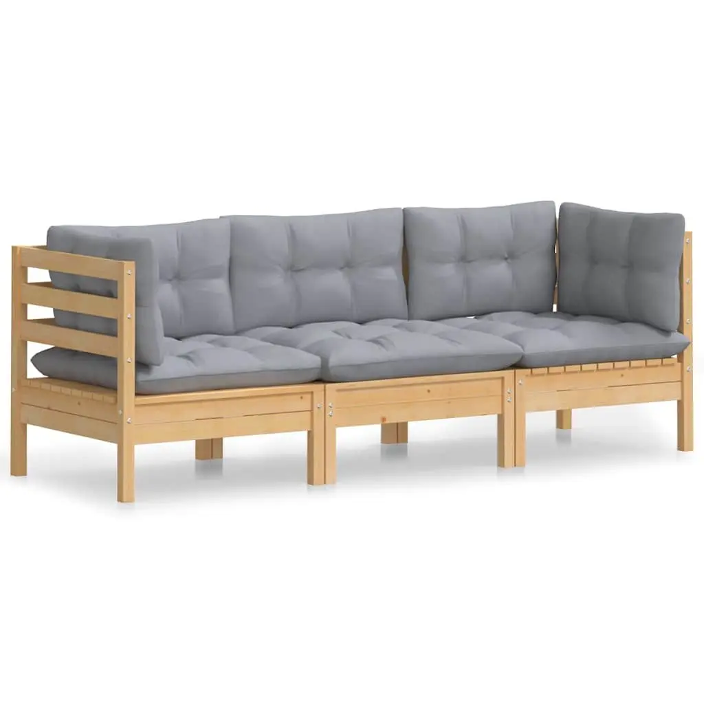 3-Seater Garden Sofa