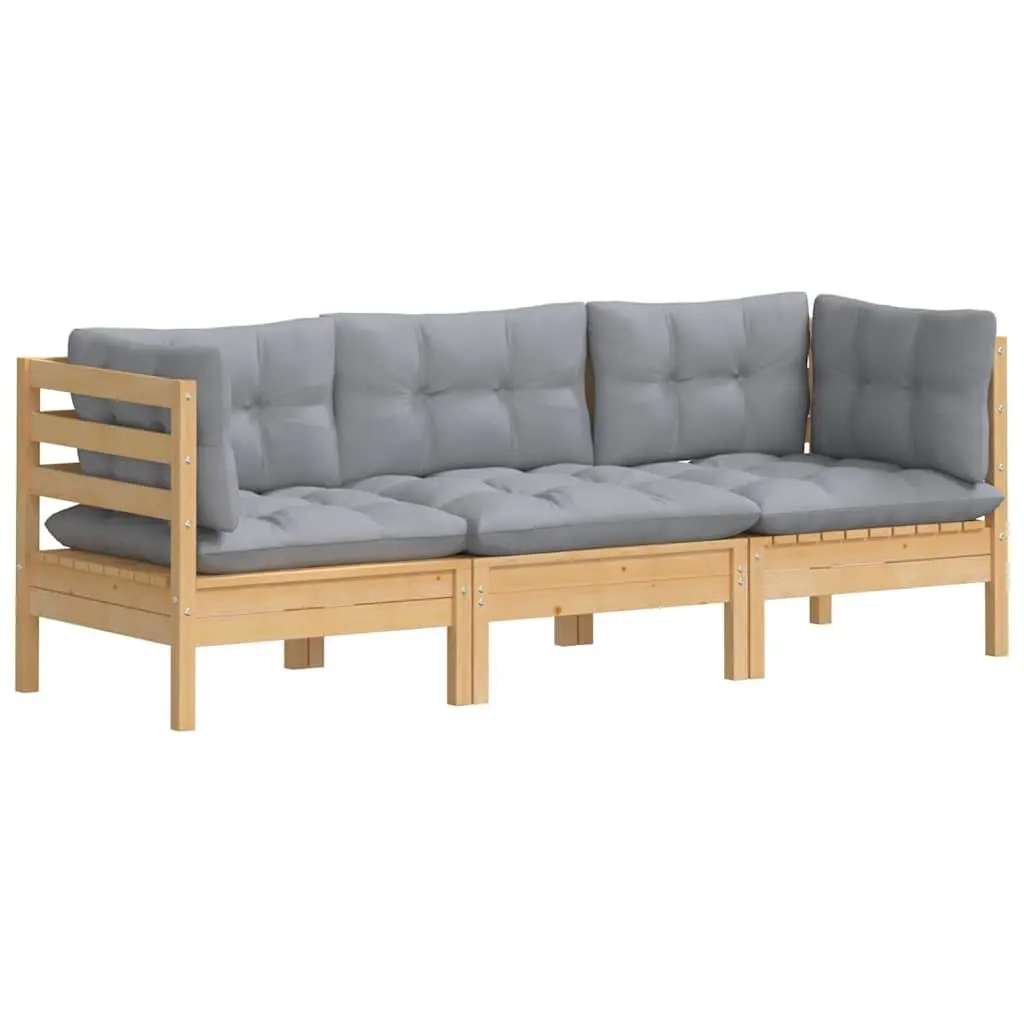 3-Seater Garden Sofa