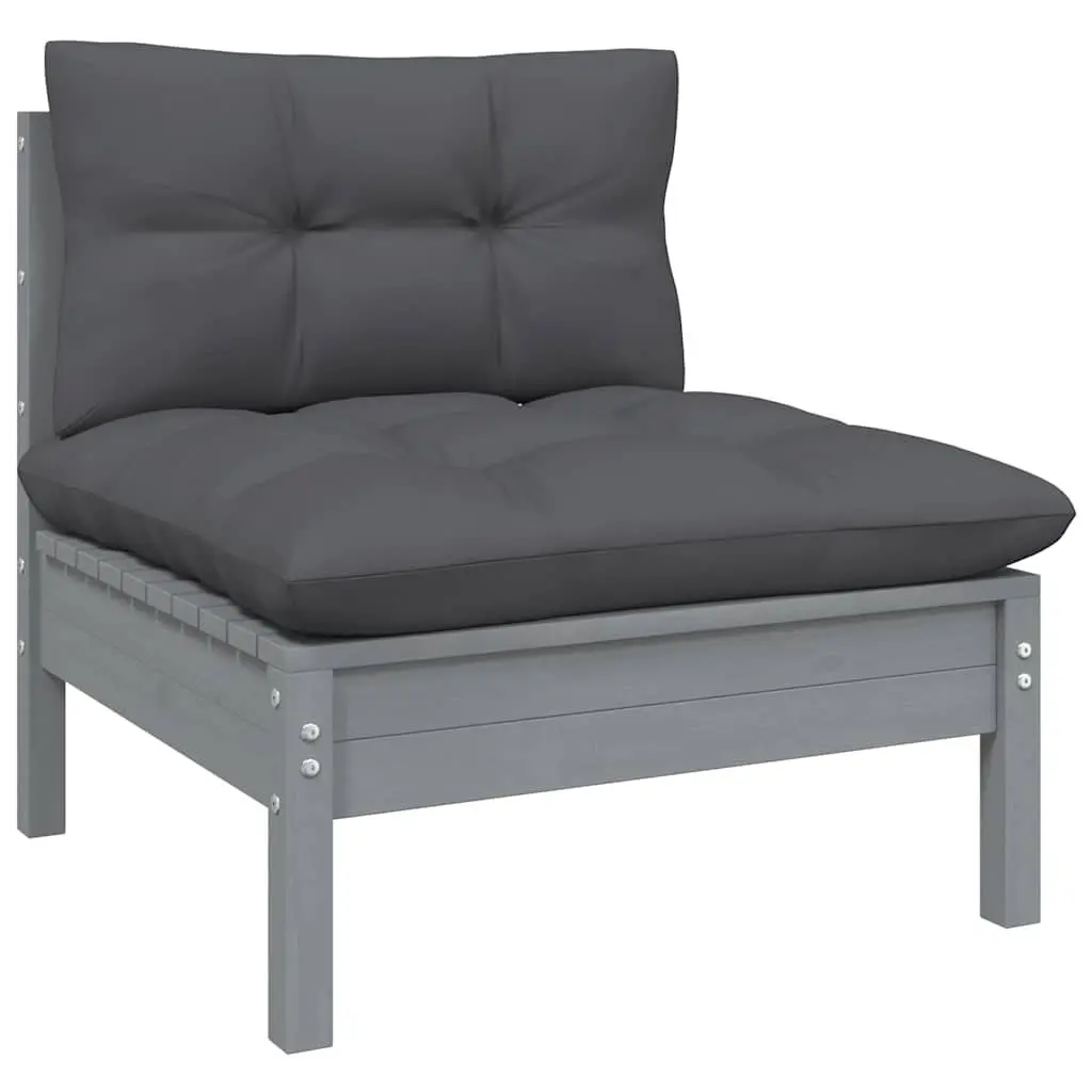 3-Seater Garden Sofa Outdoor Patio Furniture Lounge Seat with Cushions Modular