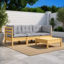 Your Perfect 4-Piece Lounge Set for Outdoor Relaxation