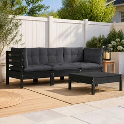Your Perfect Outdoor Lounge Set: 4 Pieces of Comfort