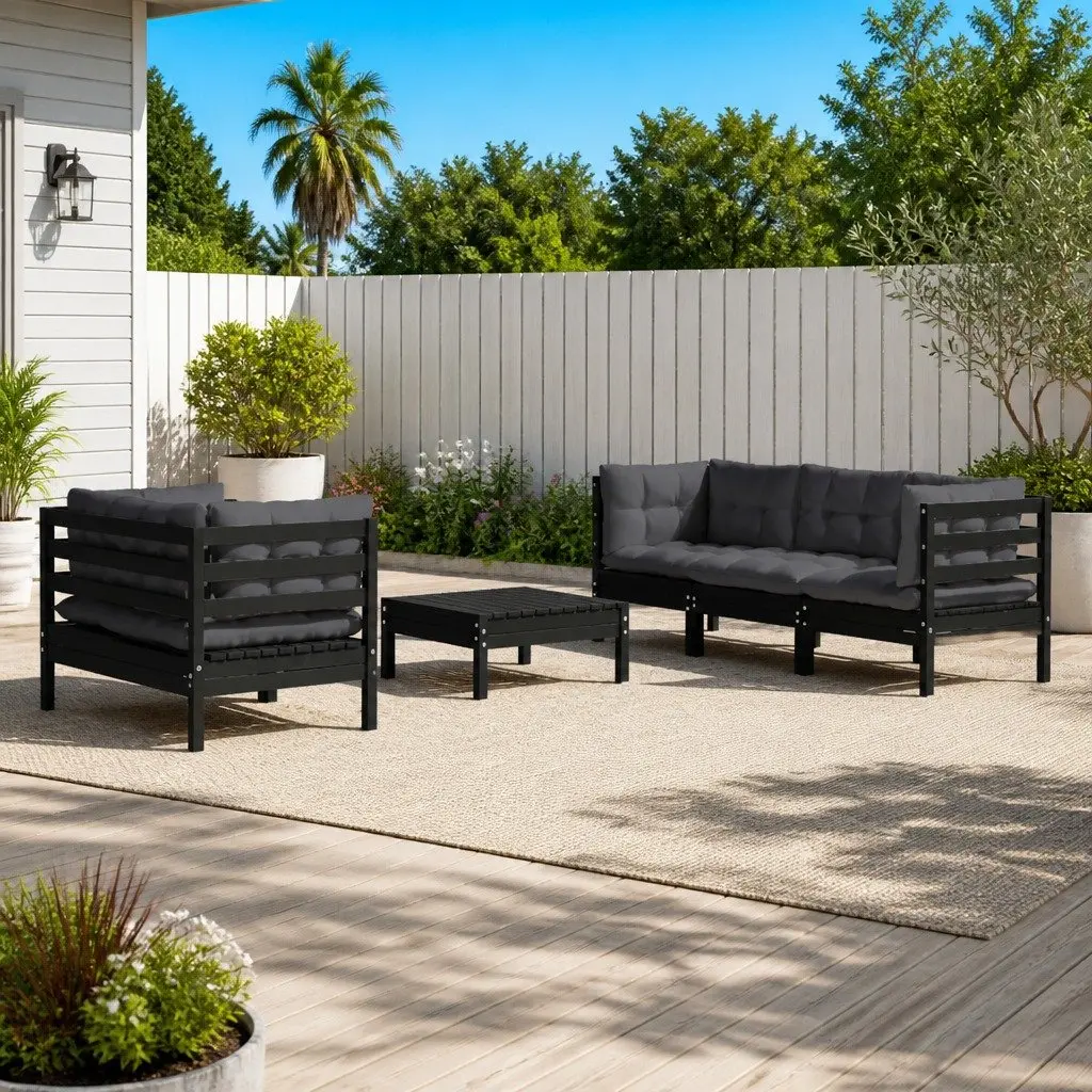 6-Piece Lounge Set for Outdoor Fun