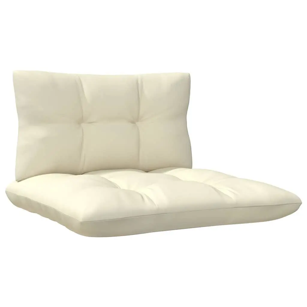 4-Seater Garden Sofa Outdoor Patio Lounge Chair Cream Cushions Modular Design