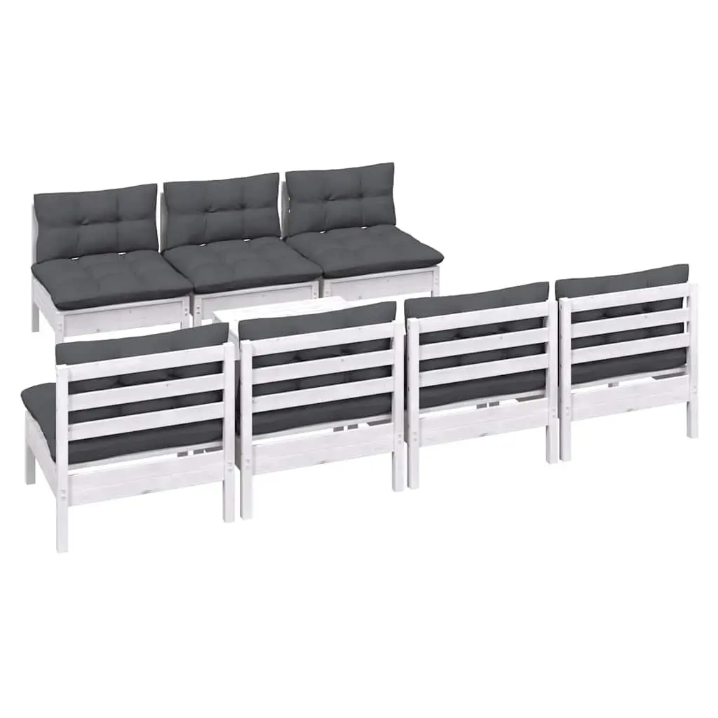 8 Piece Garden Lounge Set for Outdoor Fun