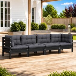 Your New 4-Piece Garden Lounge Set for Outdoor Fun