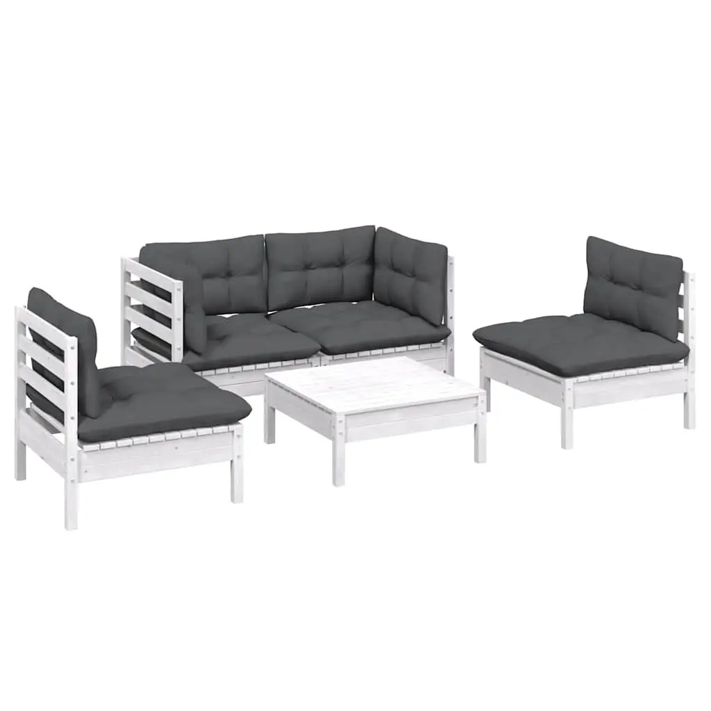 5 Piece Garden Lounge Set
