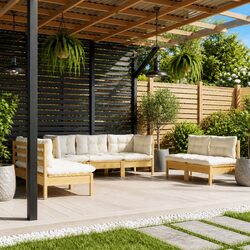 Your New Favorite 7 Piece Lounge Set for the Garden