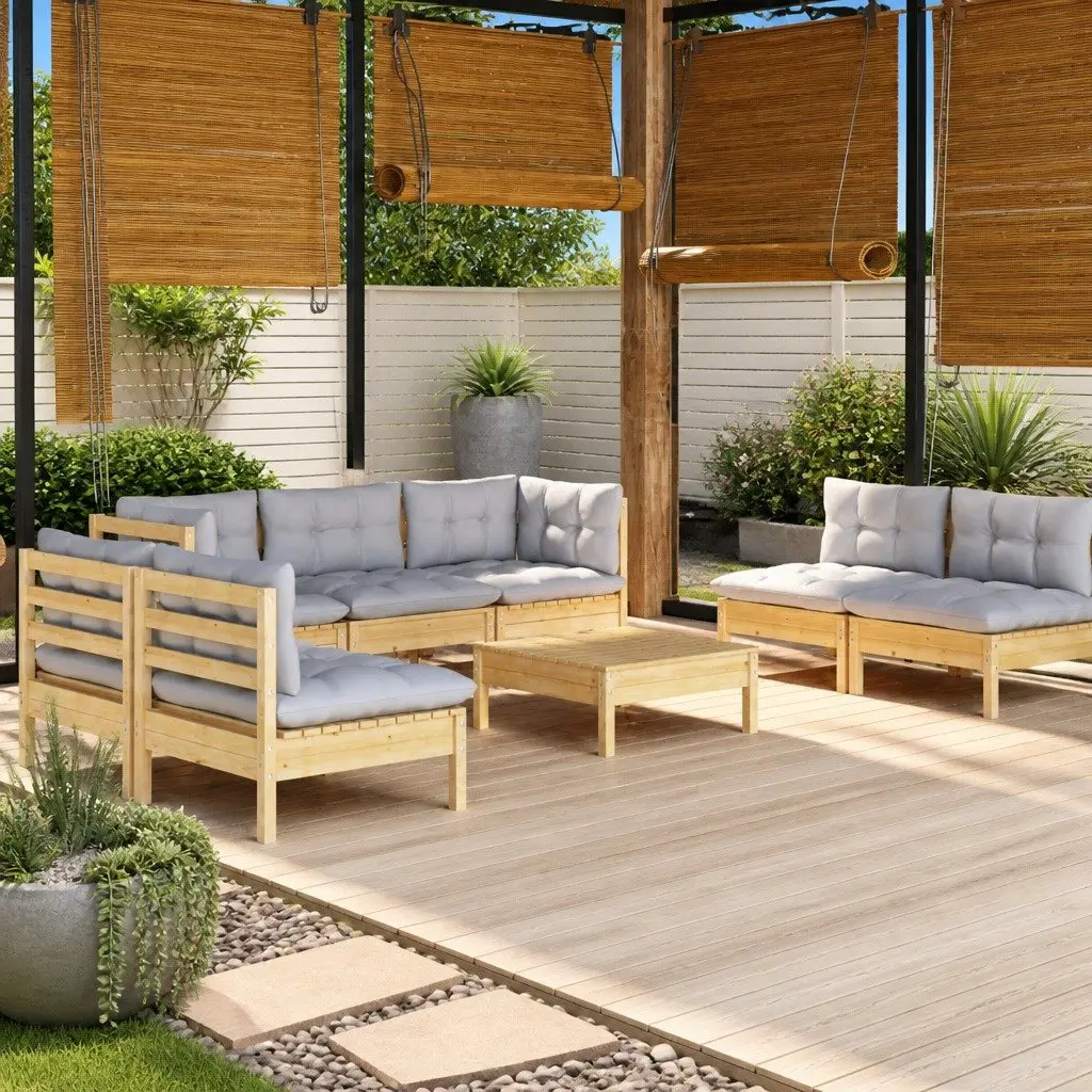 Outdoor 8 Piece Lounge Set