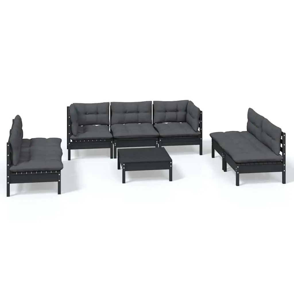 8-Piece Lounge Set for Outdoor Relaxation