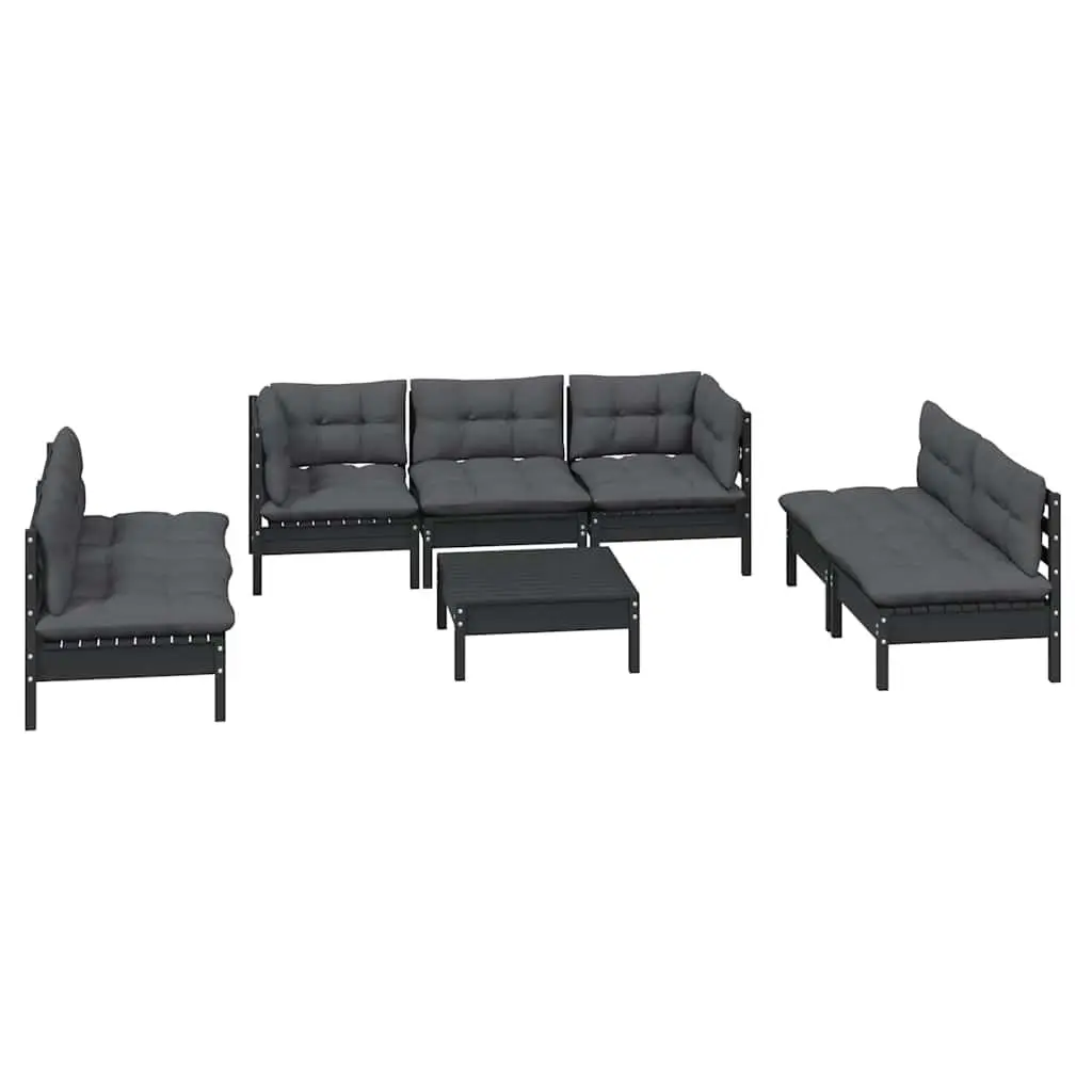 8-Piece Lounge Set for Outdoor Relaxation