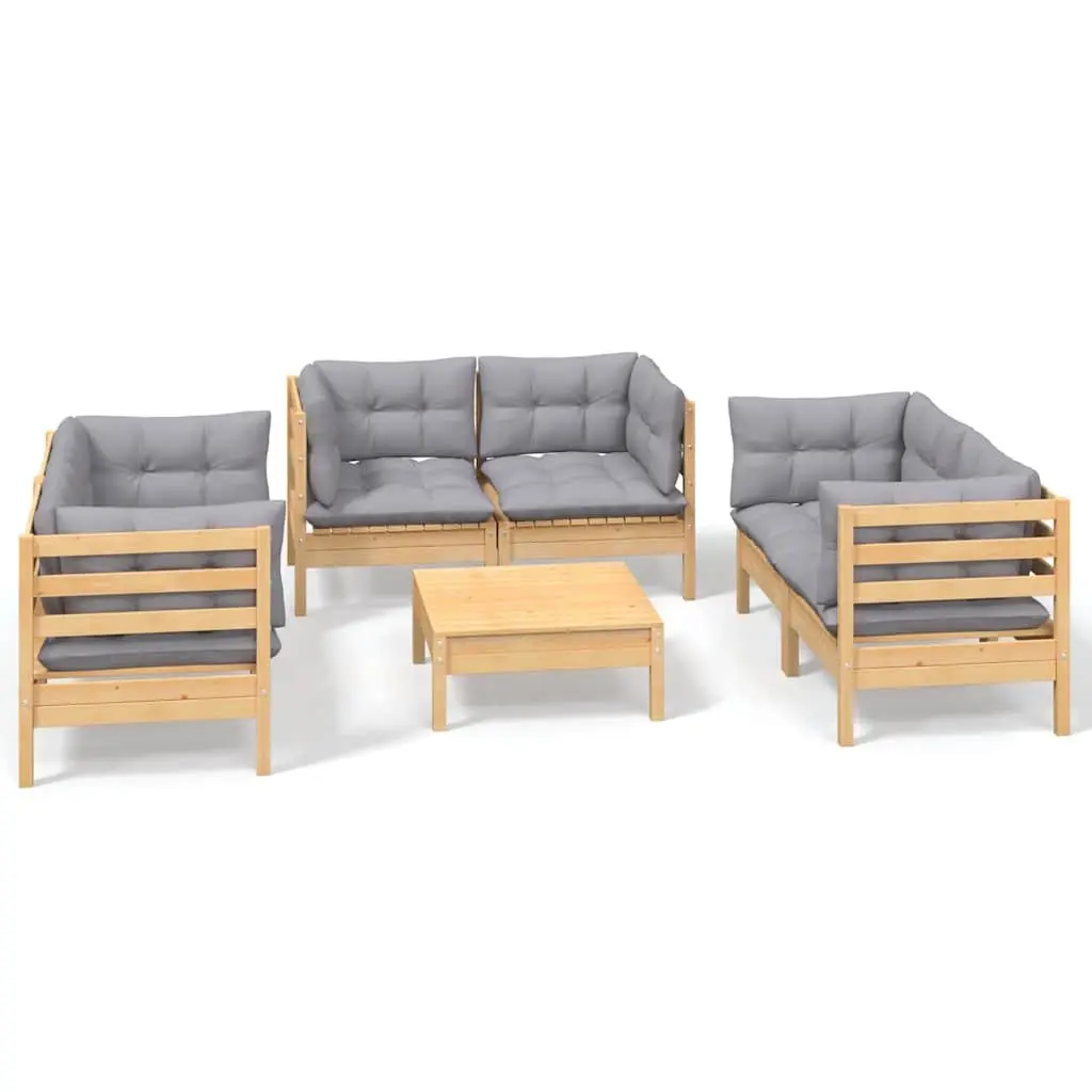 7-Piece Lounge Set for Outdoor Relaxation