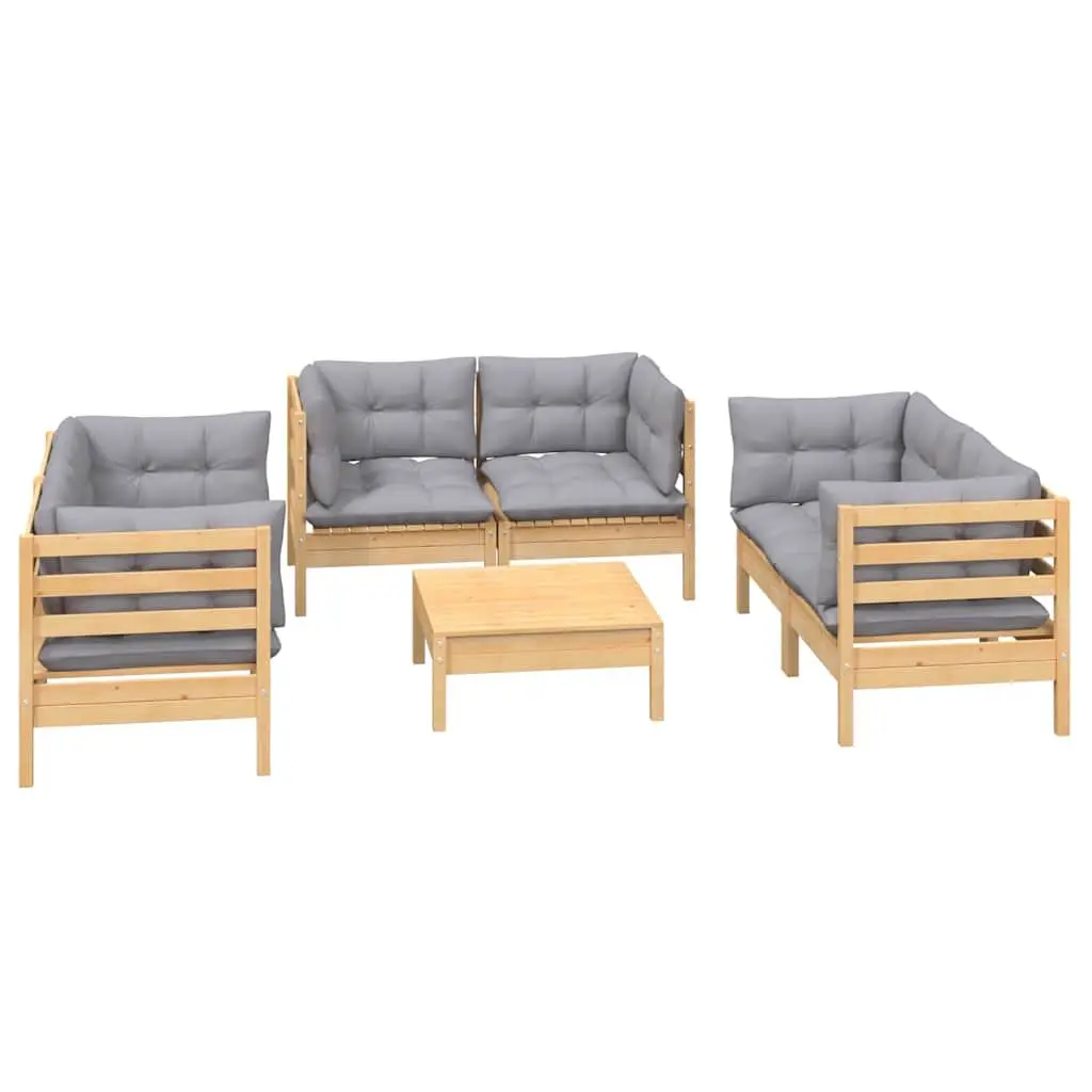 7-Piece Lounge Set for Outdoor Relaxation