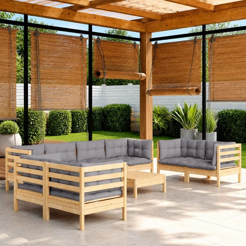 9 Piece Garden Lounge Set