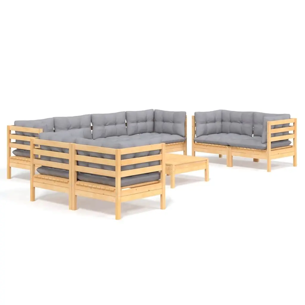 9 Piece Garden Lounge Set