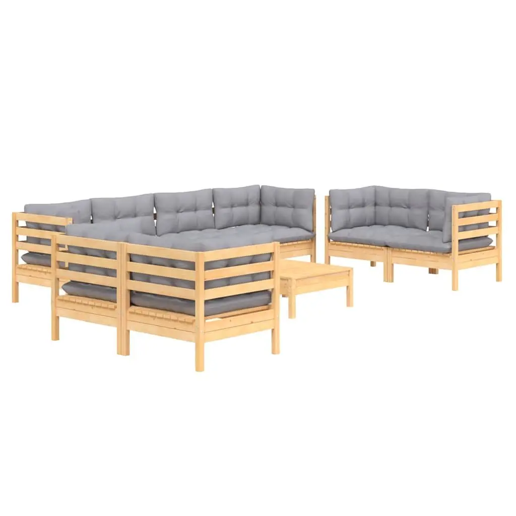 9 Piece Garden Lounge Set