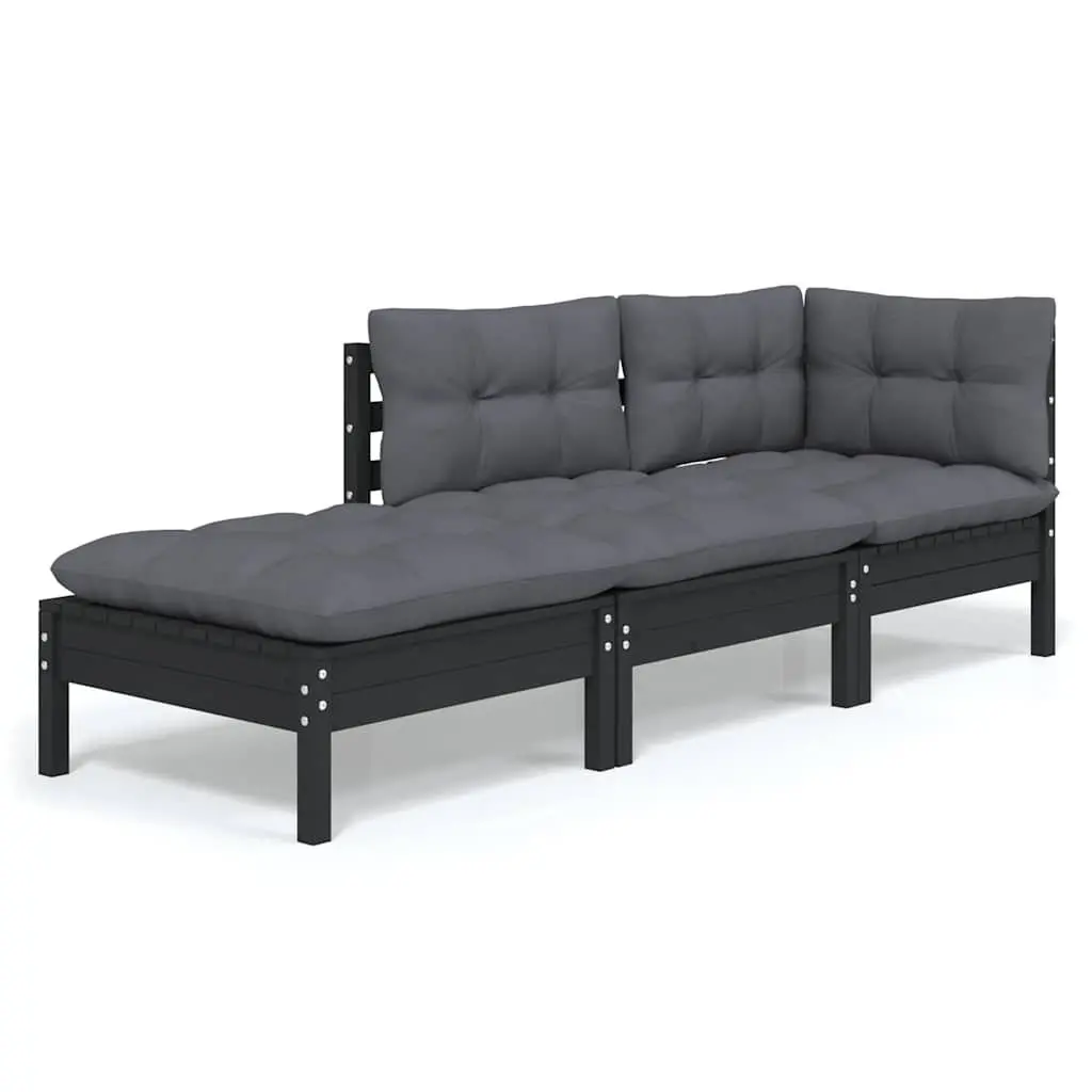 3-Piece Lounge Set for Outdoor Relaxation