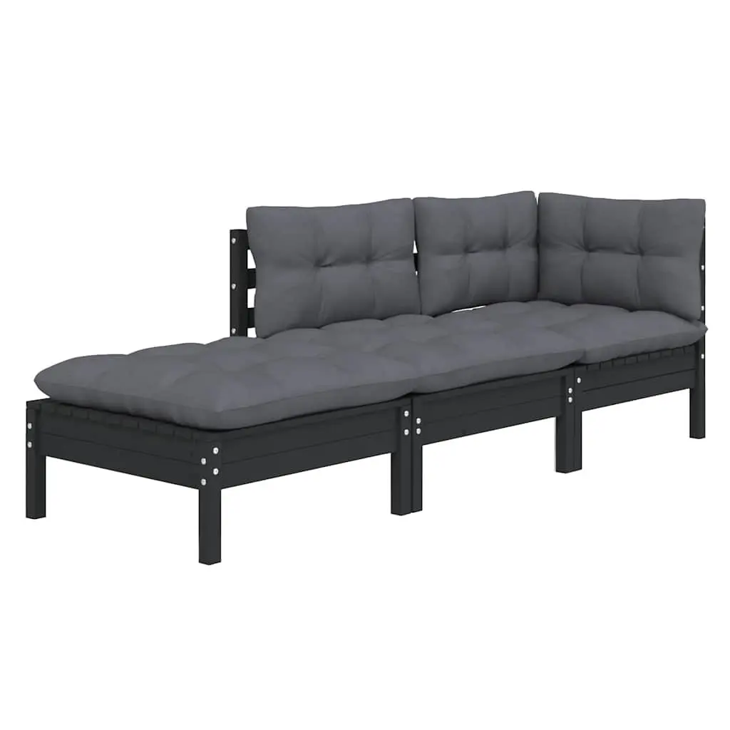3-Piece Lounge Set for Outdoor Relaxation