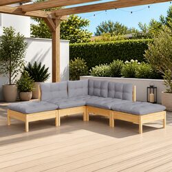 Your Perfect 5 Piece Outdoor Lounge Set Awaits