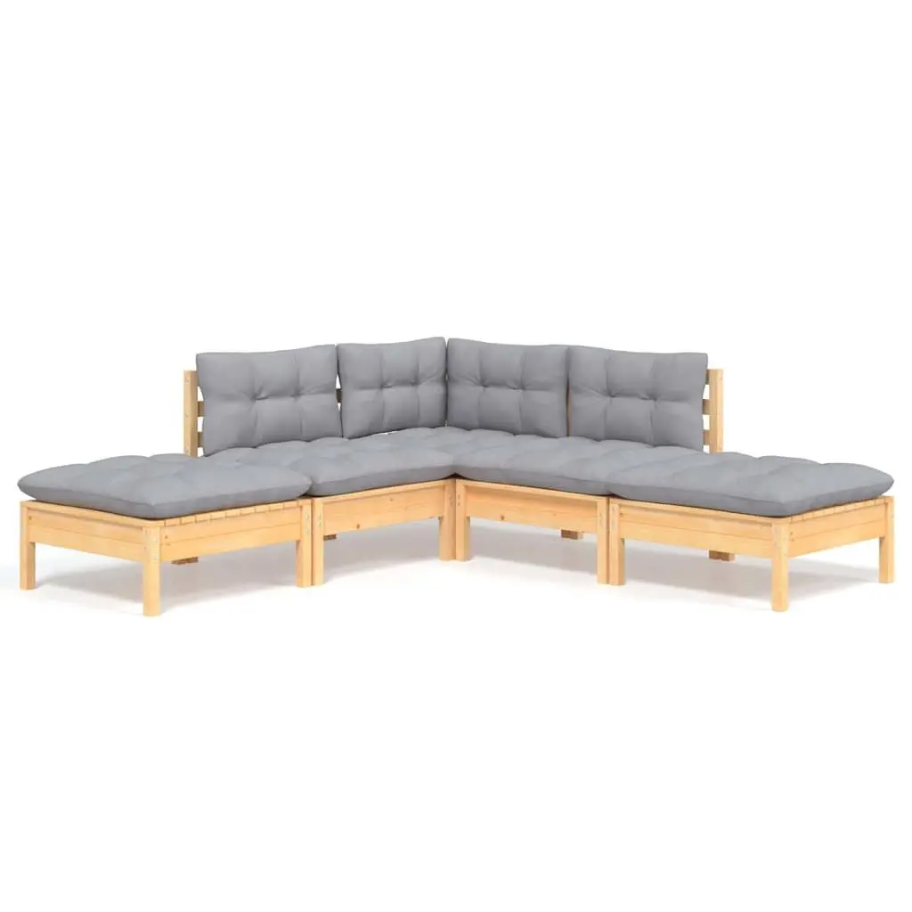 5 Piece Outdoor Lounge Set