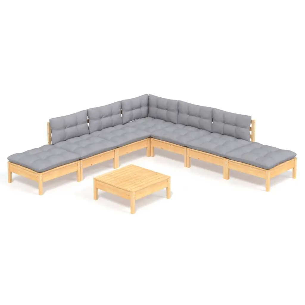 8 Piece Garden Lounge Set