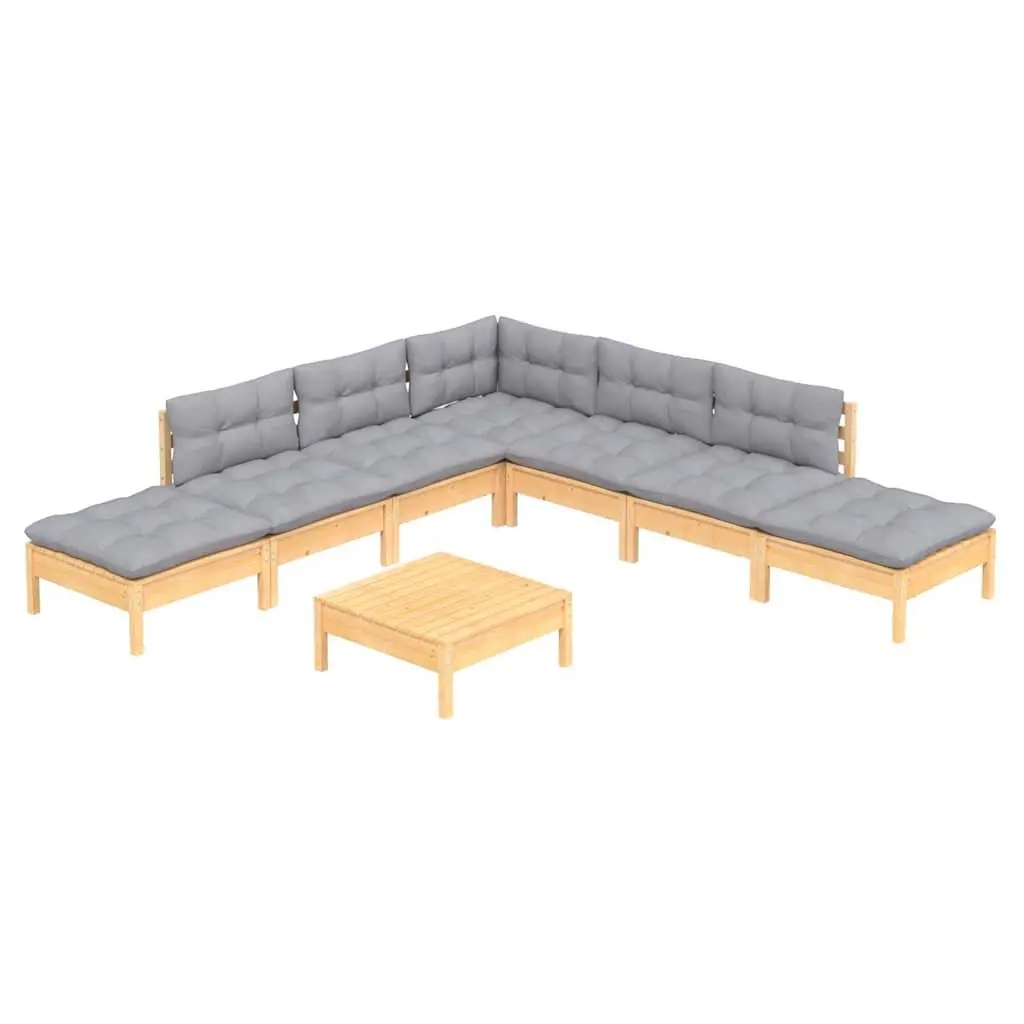 8 Piece Garden Lounge Set