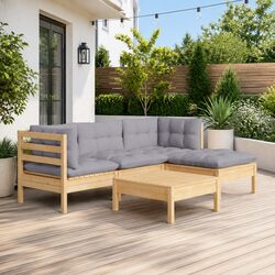 Create Your Outdoor Oasis with a 5 Piece Lounge Set