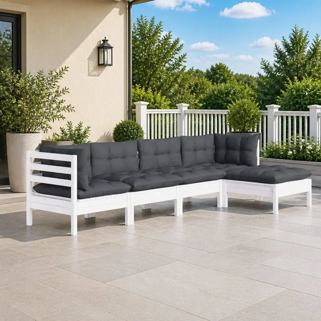 Outdoor Lounge Set with Cushions
