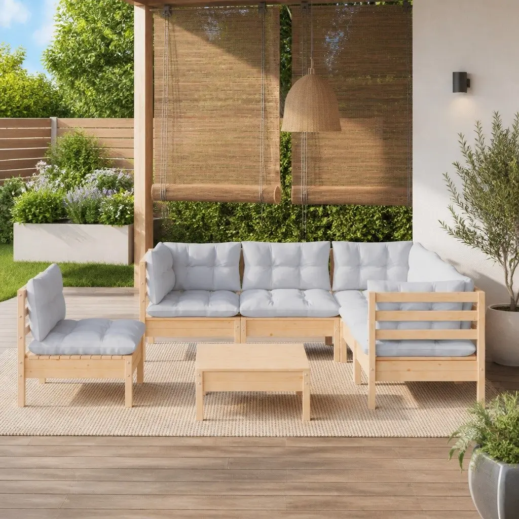 6-Piece Outdoor Lounge Set