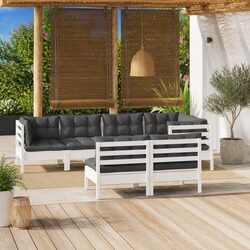 Friendly 7 Piece Garden Lounge Set for Your Patio