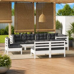 Your 8 Piece Modular Garden Lounge Set with Cushions