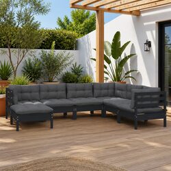 Your New 7 Piece Garden Lounge Set - Cushioned Comfort