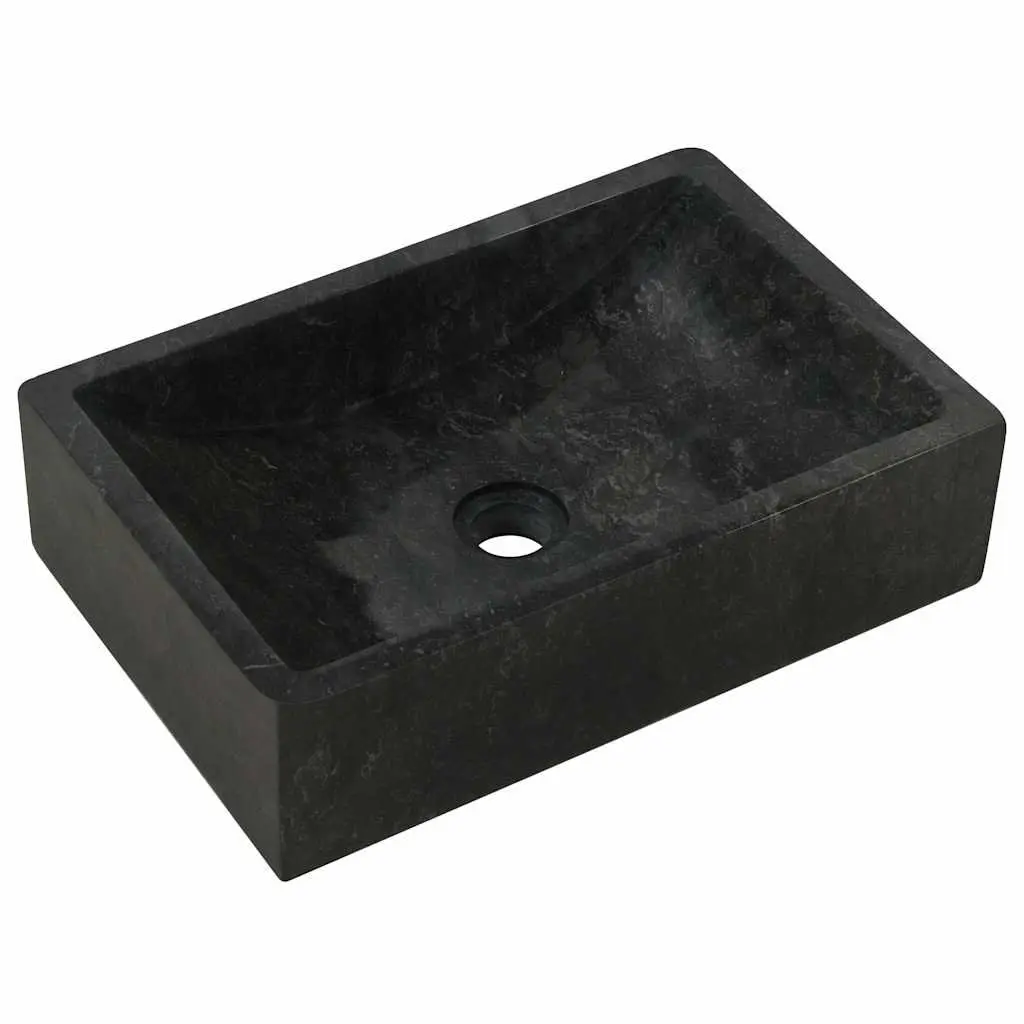 Bathroom Vanity Cabinet Dual Marble Basins Solid Teak Wood 2 Sink 3 Storage Baskets
