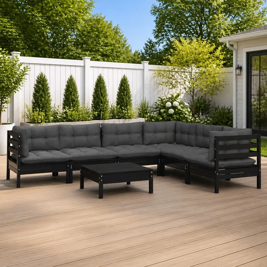 7 Piece Garden Lounge Set