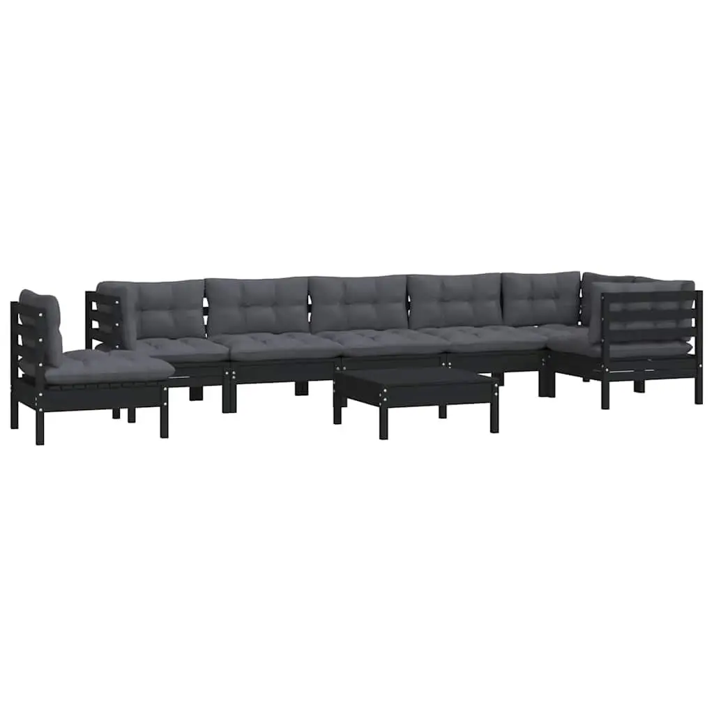 9 Piece Lounge Set for Outdoor Relaxation