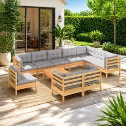 Friendly Modular Lounge Set for Your Outdoor Space