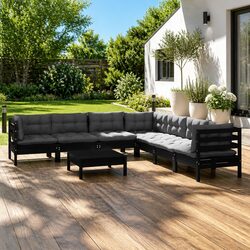 Your Perfect Outdoor Companion: 8 Piece Lounge Set