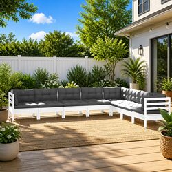 Your Friendly 8-Piece Garden Lounge Set Awaits