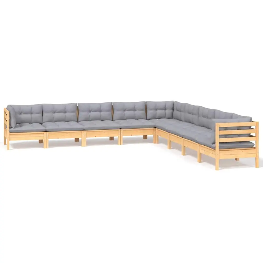 9-Piece Garden Lounge Set