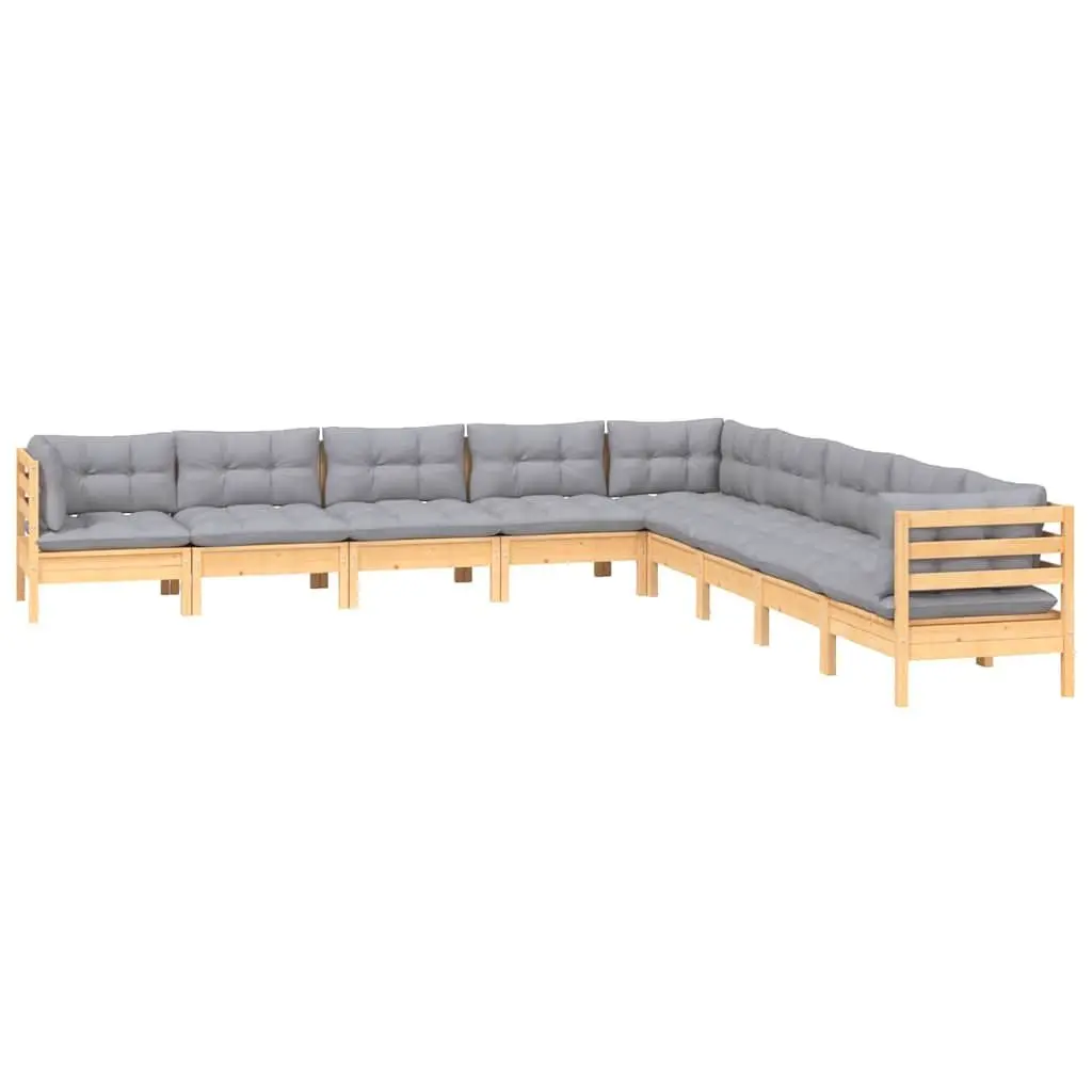 9-Piece Garden Lounge Set