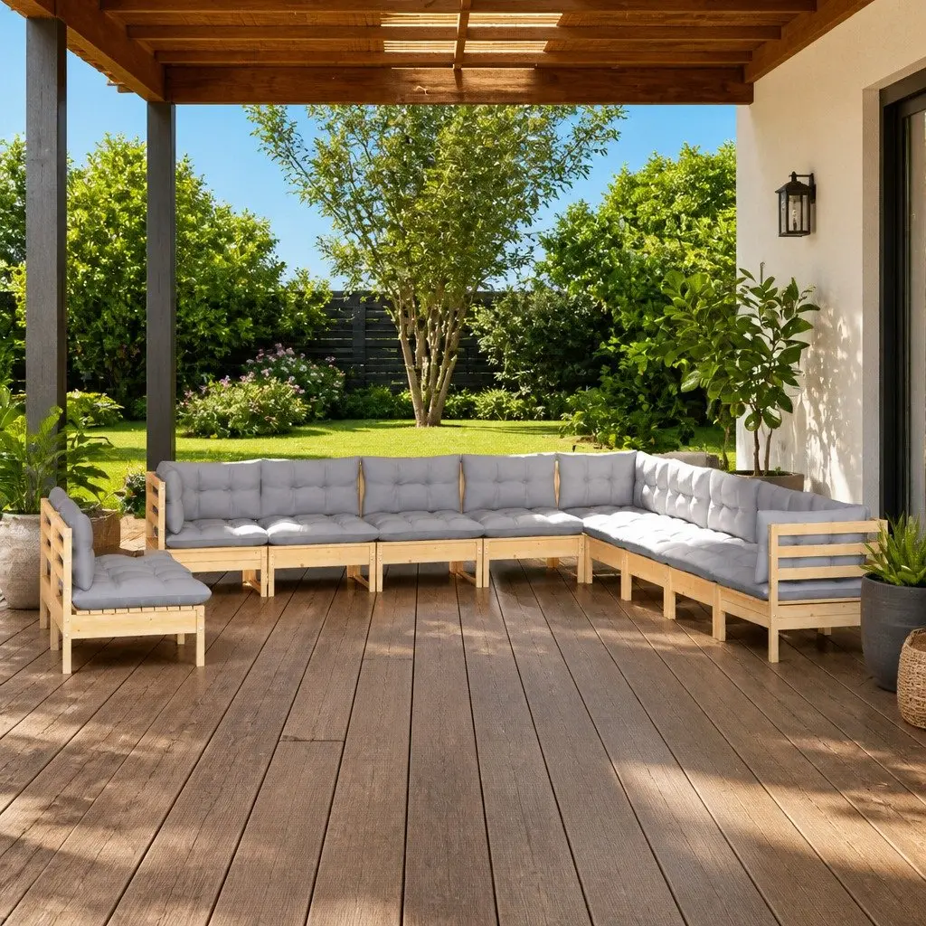11 Piece Outdoor Lounge Set