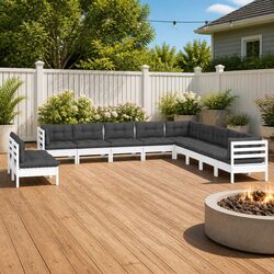 Create Your Outdoor Oasis with This 11 Piece Lounge Set