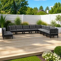 Friendly 11-Piece Modular Garden Lounge Set
