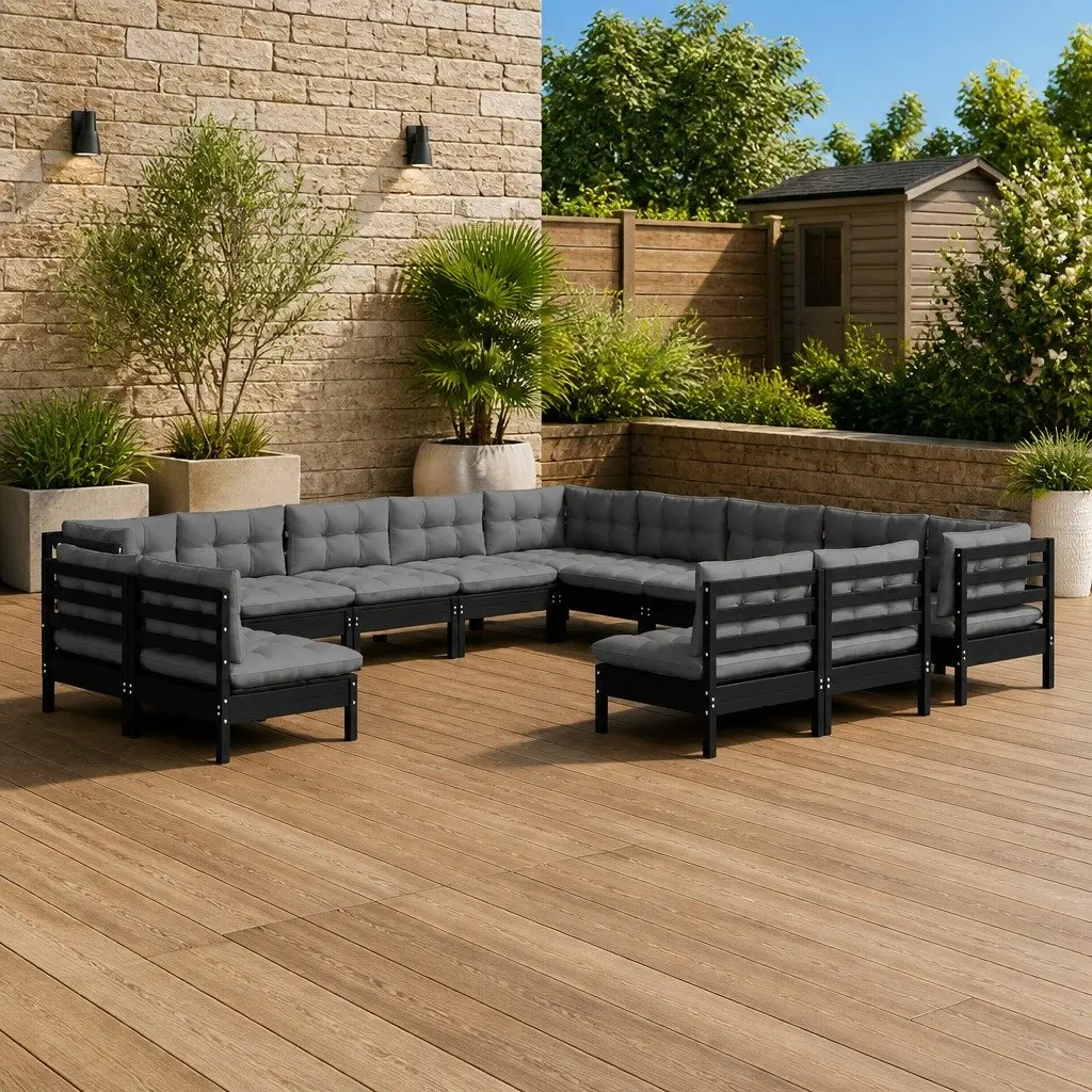 13-Piece Lounge Set for Outdoor Relaxation