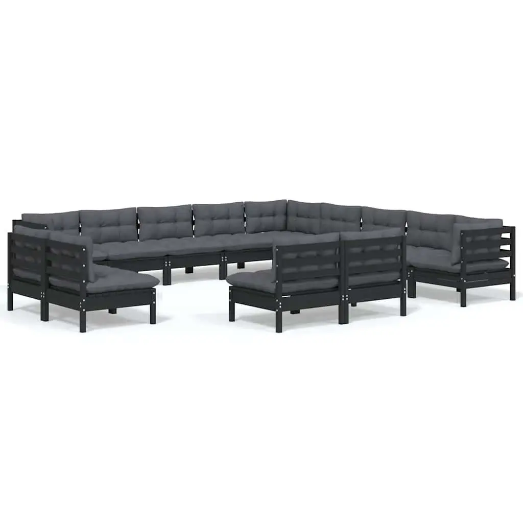 13-Piece Lounge Set for Outdoor Relaxation